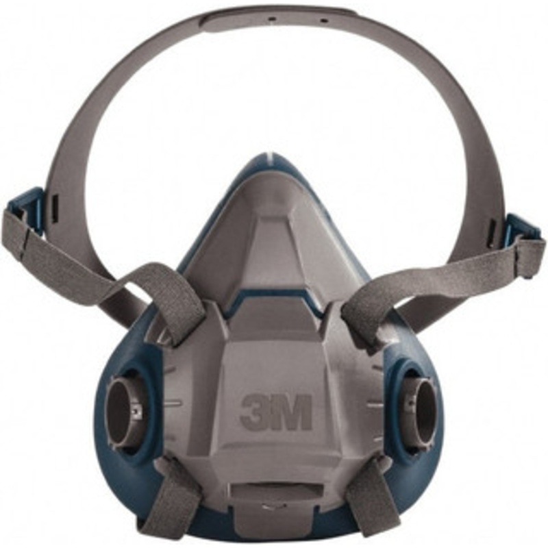 3M Series 6500, Size M Half Mask Respirator 4-Point Suspension, Bayonet Connection 7000128239 – 68956853