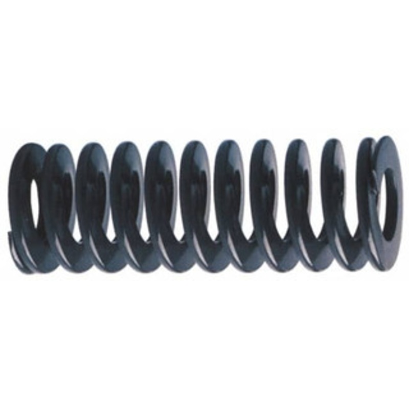 Associated Spring Raymond 1-1/4 Hole Diam, 5/8 Rod Diam, 10 Free Length, Gold Die Spring 768 Lb Max Deflection, 3 Max Deflection, Heavy Duty, Chromium Alloy Steel 105-640 – 07662976