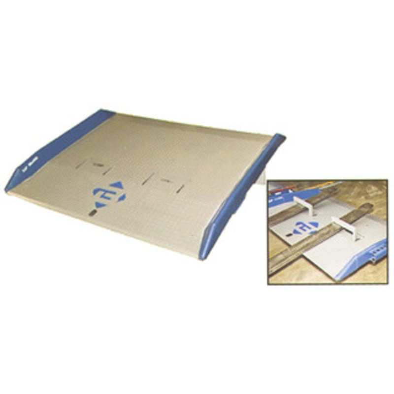 Bluff Manufacturing 60W x 36L Steel Dock Board, 10,000 lb. Capacity – H10SC6036