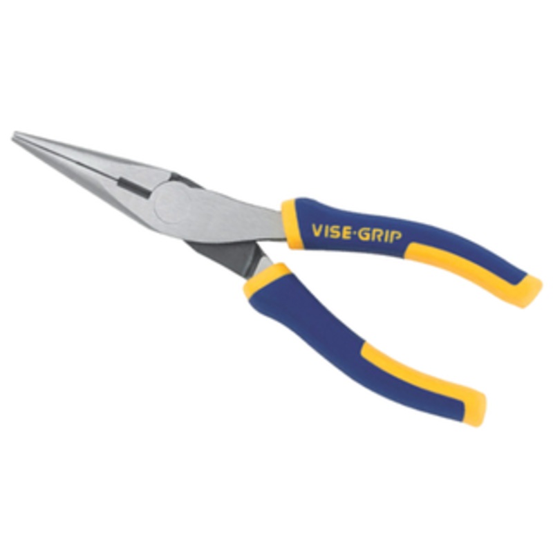 Irwin Long Nose Pliers, 2-7/16 Jaw Length, 8 Length – 1773624