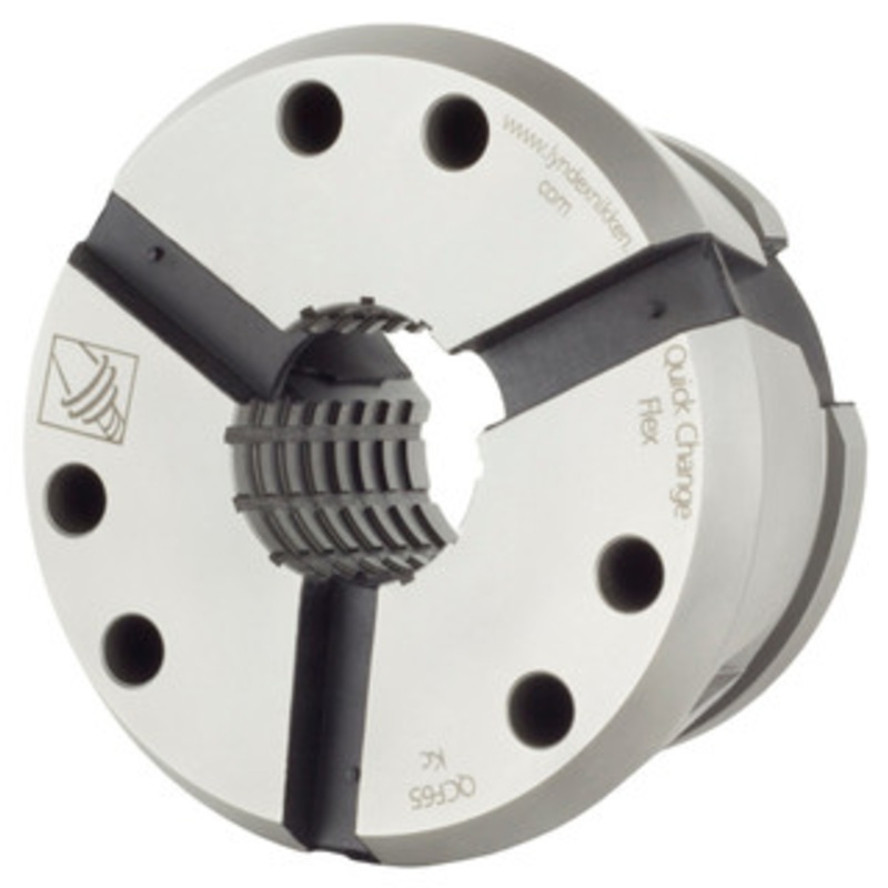 Lyndex-Nikken Series 65 Serrated Quick Change Flex Collet, 1-3/8 – QCFC65-088-SER