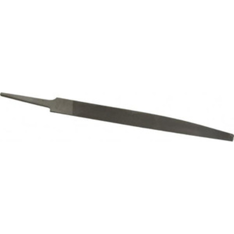 Nicholson 6 Long, Smooth Cut, Knife American-Pattern File Double Cut, 5/32 Overall Thickness, Tang 06867N – 80762131