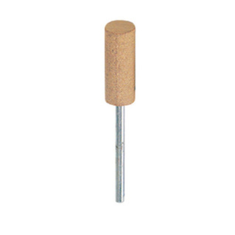 Cratex MX Laminated Mounted Wheel, 1/8 Cylinder Mandrel 80 Grit, 1/4 Diameter  CXH