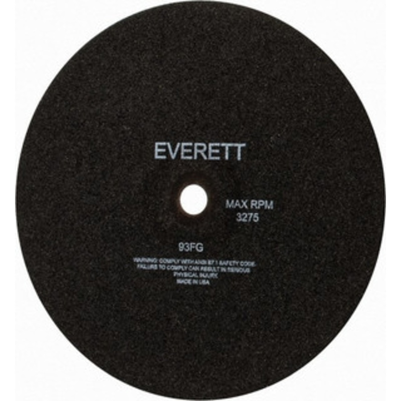 Everett Industries 14 x 1/8, 1 Hole Cutoff Wheel Reinforced, Use with Gas Powered Saws 93FG-14 WET – 09931130