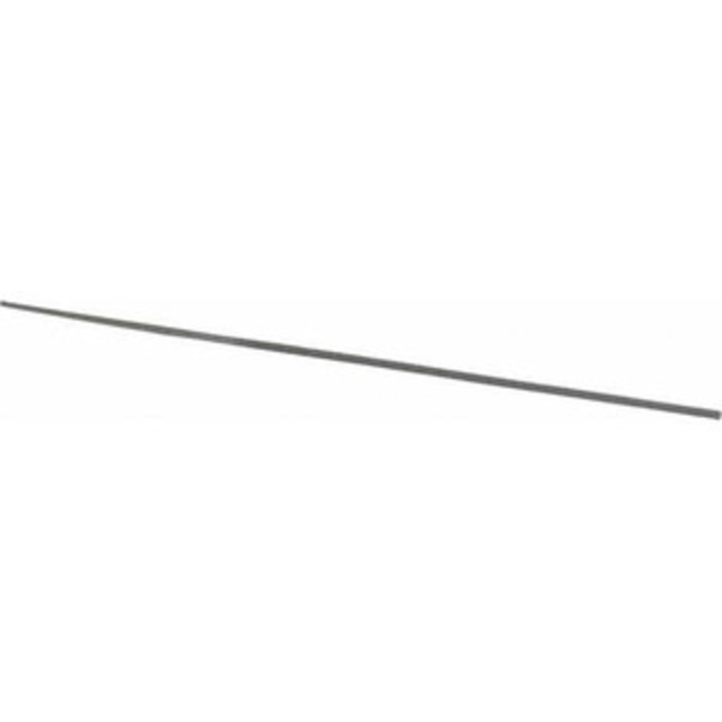 Grobet USA 4 Standard Precision Swiss Pattern Round Parallel File Double Cut, 0 Cut, 1/16 Width, with Tang 31.304 – 60215100