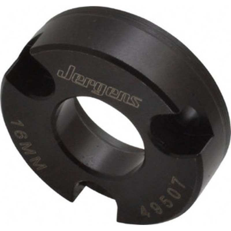 Jergens Ball Lock System Compatible, Bolt-In Recessed Modular Fixturing Receiver Bushing 16mm ID x 1-7/16 OD, 15/32 Overall Height 49507 – 64819527
