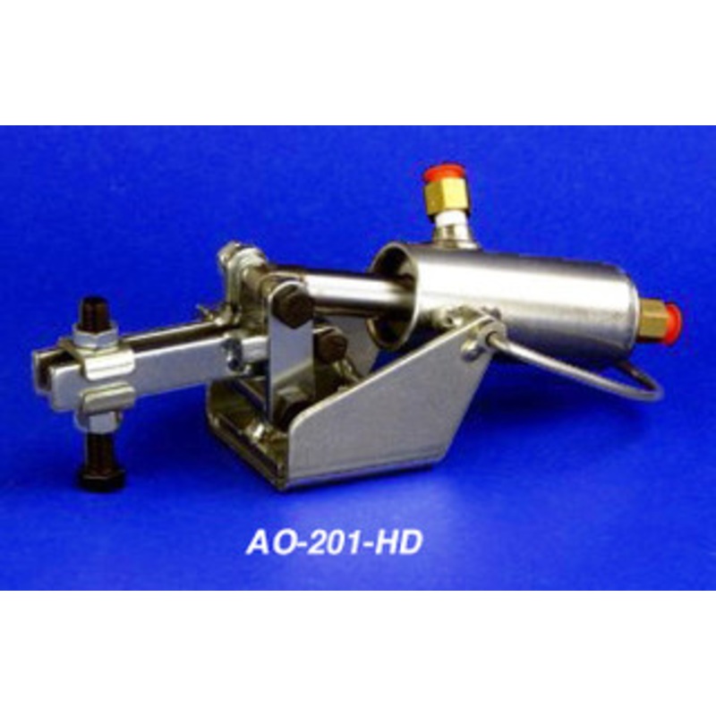 Knu-Vise Heavy Duty Air Operated Hold Down Clamp 2.53 Throat Depth – AO-201-HD