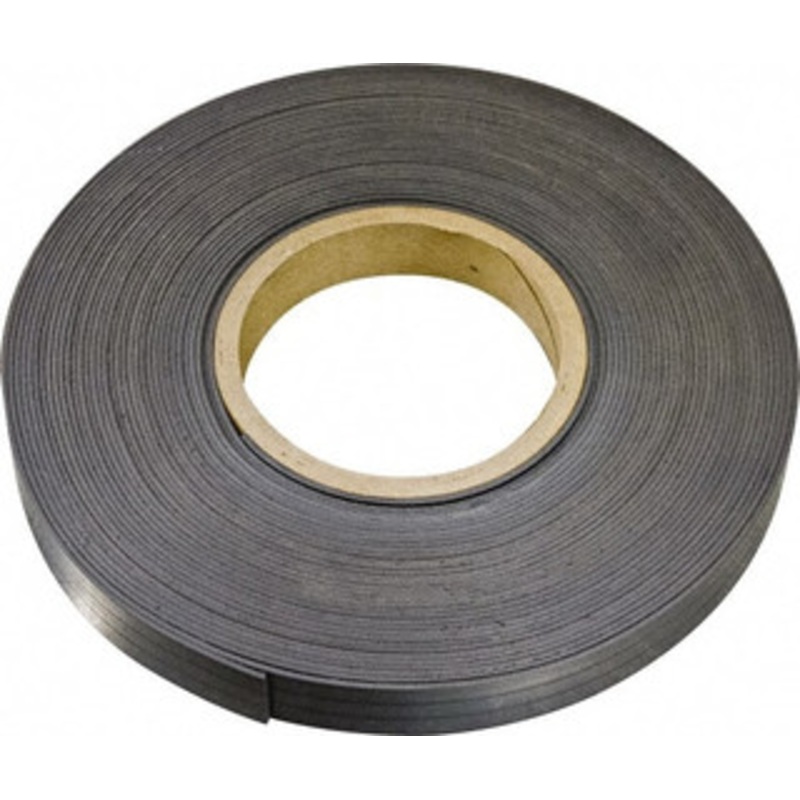 Mag-Mate 600 Long x 1/2 Wide x 1/8 Thick Flexible Magnetic Strip 14 Lb Max Pull Force, 8 Linear Ft/Lb Magnetic Pull Force, Plain Back, Dark Brown MRN120X0050X050 – 67210013