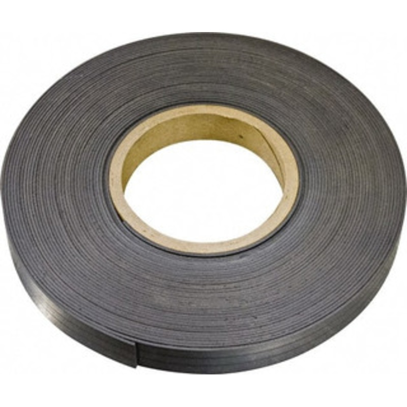 Mag-Mate 600 Long x 1 Wide x 1/8 Thick Flexible Magnetic Strip 14 Lb Max Pull Force, 8 Linear Ft/Lb Magnetic Pull Force, Plain Back, Dark Brown MRN120X0100X050 – 72259112