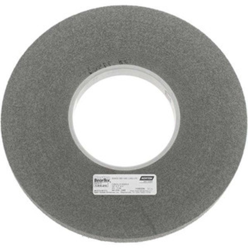 Norton 12 Diam, 1 Face Width, 5 Center Hole, Fine Grade, Silicon Carbide Deburring Wheel Convolute, Hard Density 9 Grade, 2,500 RPM 66261018626 – 05008800