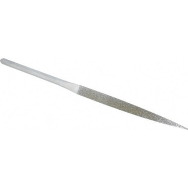 Strauss & Co. 8-1/2 OAL Coarse Three Square Needle Diamond File 3/8 Wide x 3/8 Thick, 4-3/8 LOC, 181 Grit HB2607 D181 – 05232970