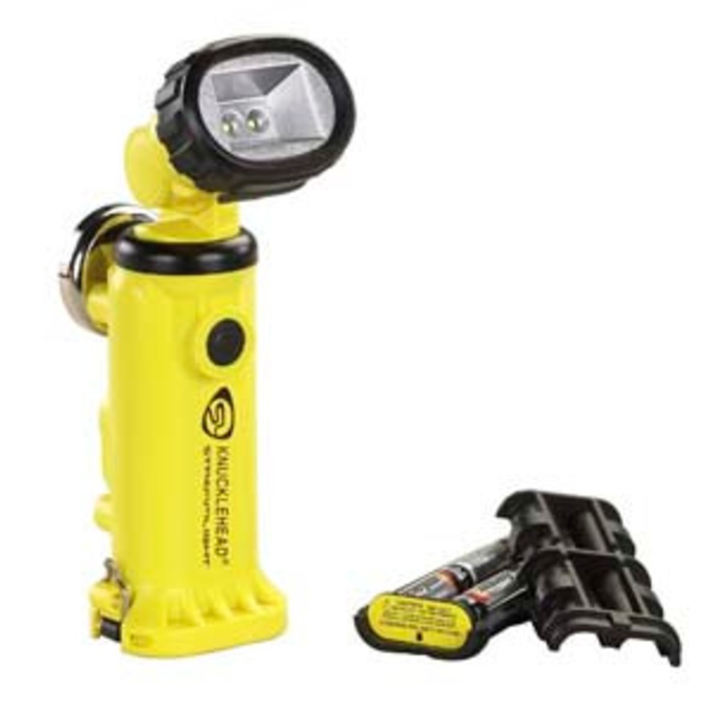 Streamlight Knucklehead Yellow Magnetic C4 Light with Alkaline Batteries – SG90642