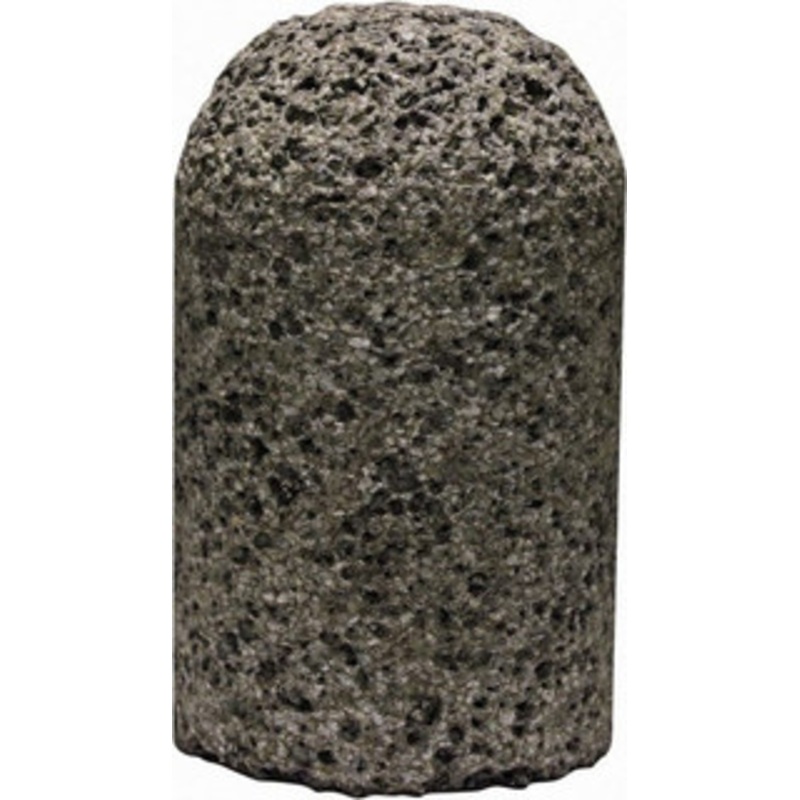 Tru-Maxx Type 18, 1-1/2 Max Diam, 2-1/2 Head Thickness, 16 Grit Round Cone Zirconia Alumina, Coarse Grade, 5/8-11 Shank Thread TM-EHI5A422R – 69706315