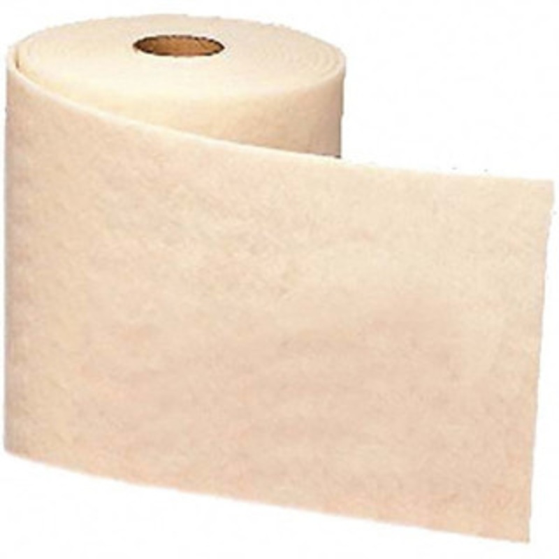3M 30 ft. Long x 12 Wide Nonwoven Roll Nonabrasive Grade, White, Talc 7000045859 – 08617250