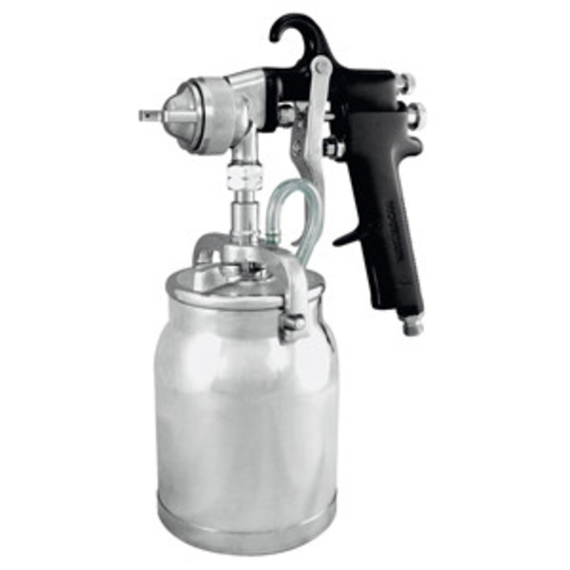 Astro Pneumatic 1.8MM Nozzle Spray Gun with Cup – Black Handle – AOAS7SP