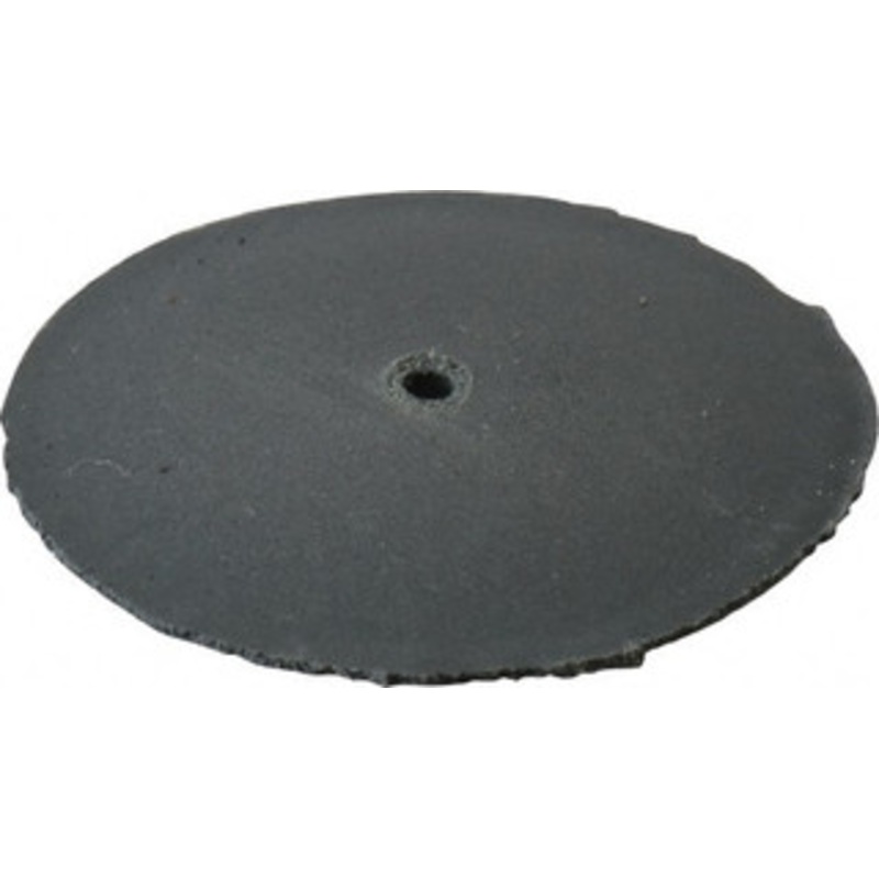 Cratex 1 Diam x 1/16 Hole x 1/8 Thick, Surface Grinding Wheel Silicon Carbide, Extra Fine Grade, Rubber Bond, No Recess 5XF – 05086947