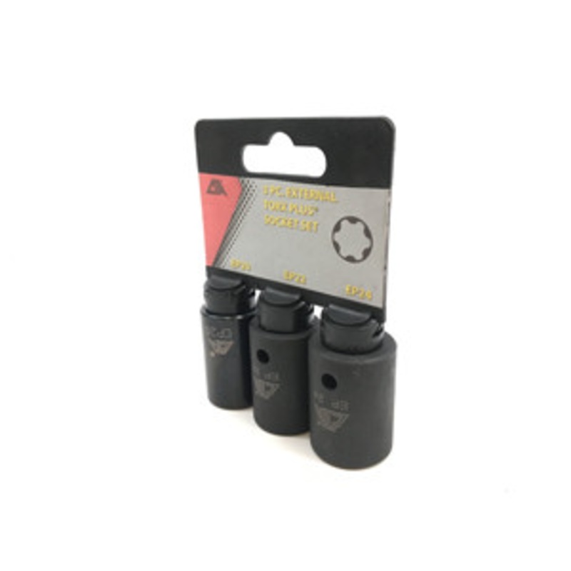 CTA Manufacturing Corp. 3 PC Torx Plus Socket Set – CM9666
