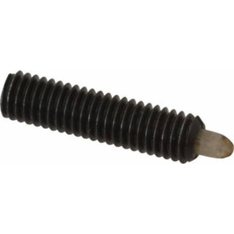 Gibraltar 10-32, 3/4 Thread Length, 1/8 Plunger Projection, Steel Threaded Spring Plunger 0.09 – 0.092 Max Plunger Diam, 3/4 Plunger Length, 1.3 Lb Init End Force, 2.7 Lb Final End Force SWPN-3A-G – 04454310