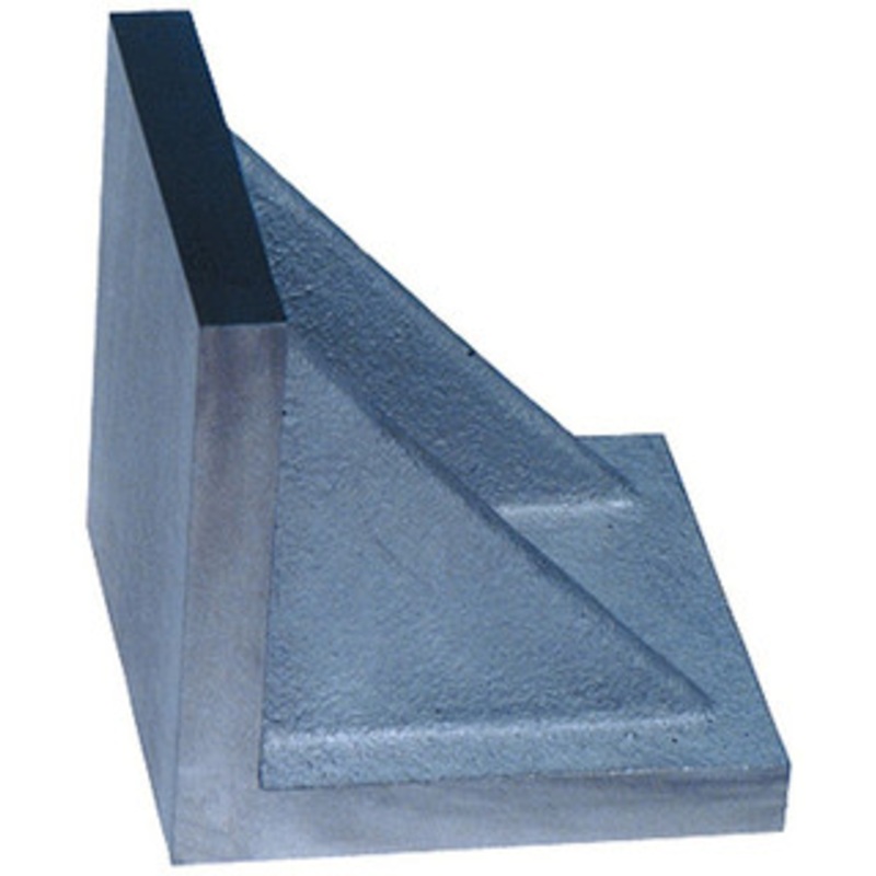Precise 10 x 10 x 10 Precision Ground Webbed End Angle Plate – 3402-1060