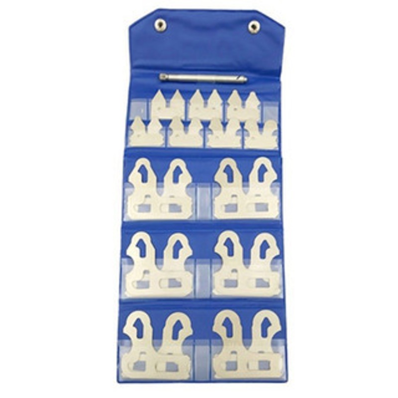 Precise 26 Piece Radius Gage Set In Plastic Case – 4901-0026