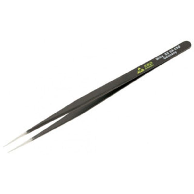Wiha ESD Safe Tweezers SS SA – 130mm – 44503