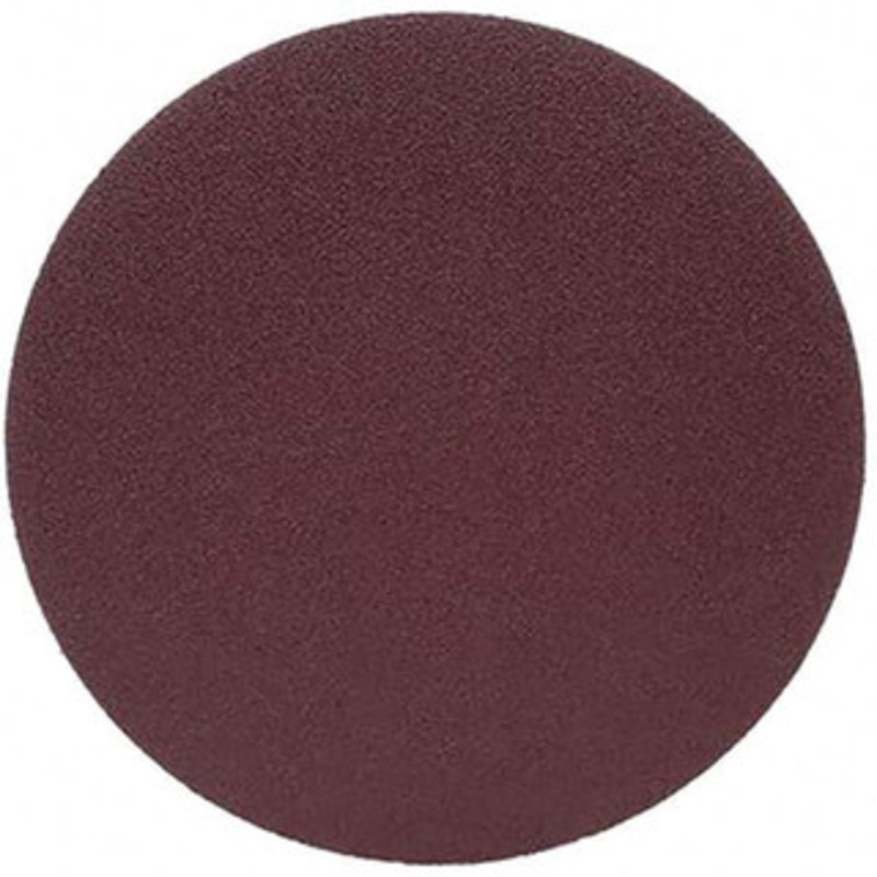 3M 8 Diam, 80 Grit Aluminum Oxide Adhesive PSA Disc Medium Grade, X Weighted Cloth Backing, For Bench Top Motors, Random Orbital Sanders 7100041214 – 01933498