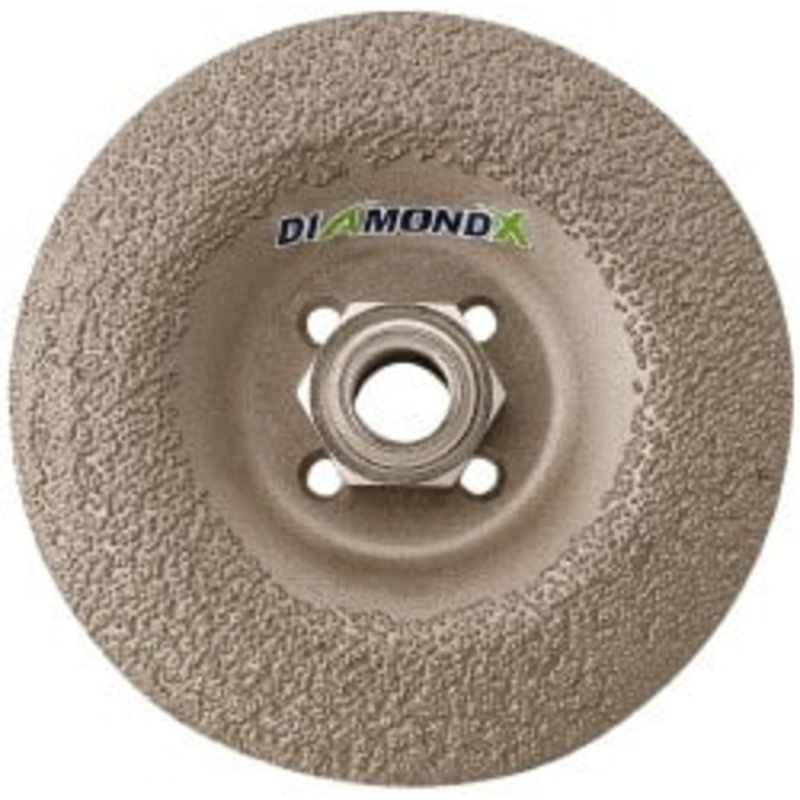 CGW Abrasives 24 Grit, 4-1/2 Wheel Diam, 1/4 Wheel Thickness, Type 29 Depressed Center Wheel Diamond, 13,300 Max RPM 70401 – 53399143