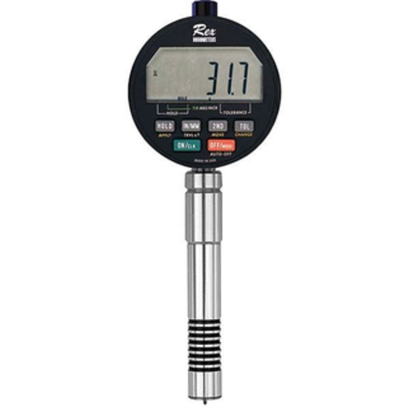 Rex Stainless Steel Type OO Scale Digital Durometer – DDF-4-OO-RSS