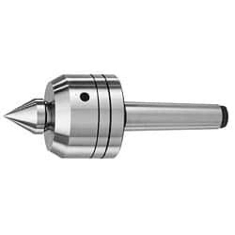 Royal MT4 Taper Shank, 3-1/2 Head Diam 2,880 Lb Capacity Live Center 3,500 Max RPM, 2.64 Head Length, 1-1/2 Point Diam, 1.79 Point Len, 1,070 Lb Max Workpc, 9 OAL, Changeable Standard Point 10004 – 00099549