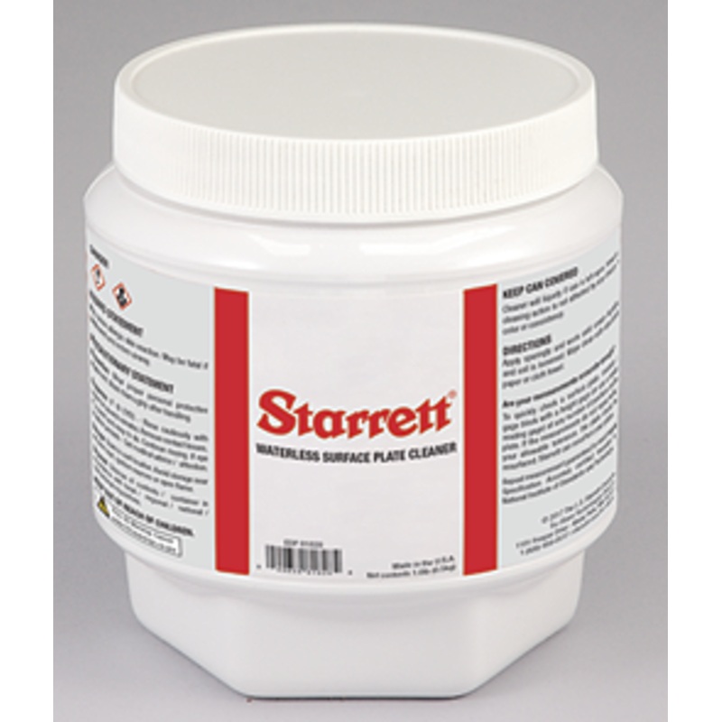 Starrett Waterless Surface Plate Cleaner, 1lb. Jar Case of 12 – 81828