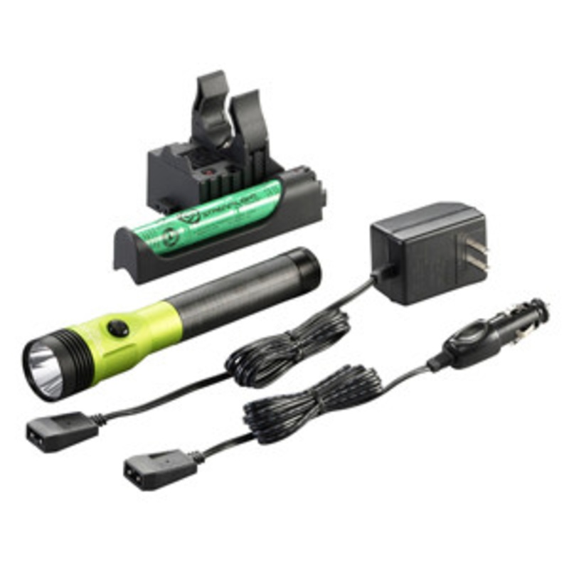Streamlight Lime Stinger LED HL AC/DC with Piggyback Charger 800 Lumen – SG75478