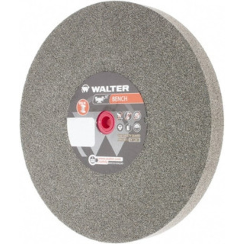 Walter Surface Technologies 60 Grit Aluminum Oxide Bench & Pedestal Grinding Wheel 10 Diam x 1 Hole x 1 Thick, 2500 Max RPM, Fine Grade, Vitrified Bond 12E647 – 57843062