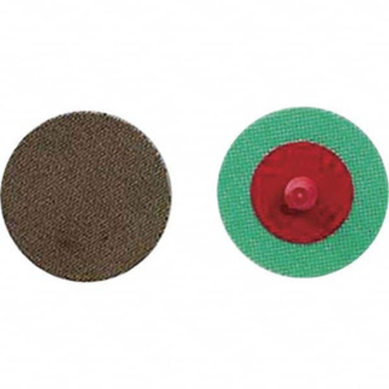 3M 1-1/2 200 Grit Diamond Quick Change Disc Type R Attachment, Very Fine Grade, Red, Coated, Polyester Backing, 30,000 RPM, Roloc TR Compatible 7100100697 – 00186841