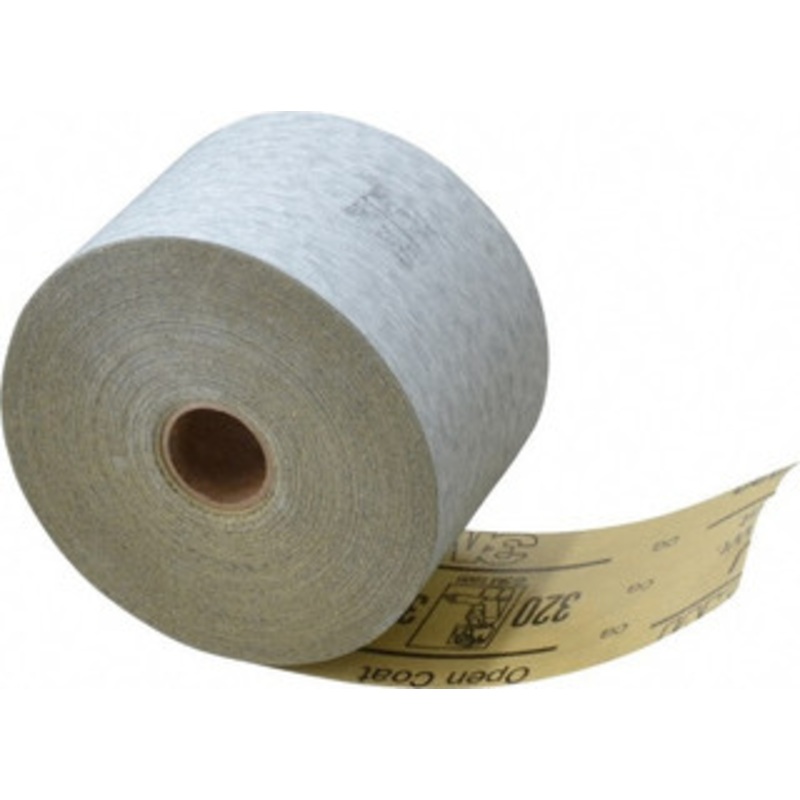 3M 320 Grit, Silicon Carbide Adhesive Backed Sanding Sheets Sheet Roll, 2-3/4 x 50 Yds., Extra Fine Grade, A Weighted Backing 7000119253 – 89471569