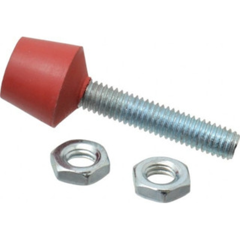 Destaco M6 Carbon Steel Cap Tip Clamp Spindle Assembly 29.97mm Thread Length, 43.94mm OAL, Flat Tip Cap, 0.63 Tip Surface Diam, Use with Toggle Clamps 202208M – 80573330