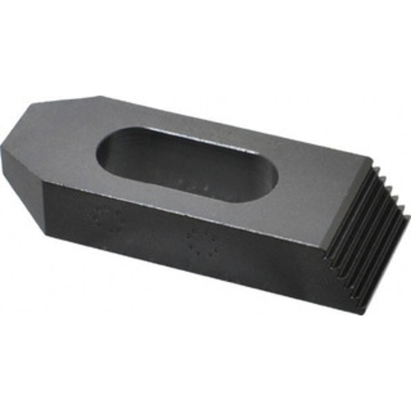 Gibraltar 3/4 Stud, Steel, Serrated Strap Clamp 1-1/16 Travel, 4 OAL x 1-1/2 Wide x 3/4 High, Black Oxide Finish, Tapered Nose 30510G – 73083875