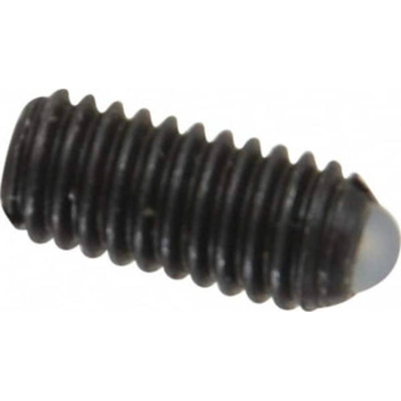 Gibraltar 8-32, 0.094 Ball Diam, 0.344 Body Length, 0.025 Max Ball Reach, Threaded Ball Plunger Steel Body, Nylon Ball, 0.5 Lb Initial End Force, 1.25 Lb Final End Force SWN10-2B-G – 06694053