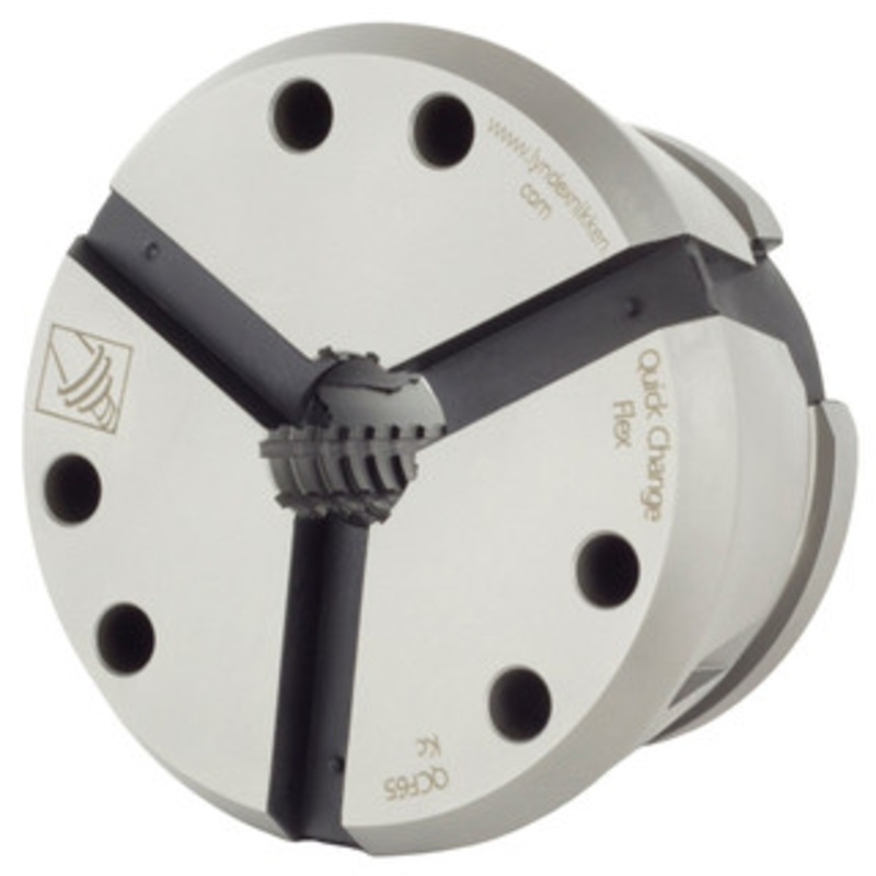 Lyndex-Nikken Series 65 Serrated Quick Change Flex Collet, 7/8 – QCFC65-056-SER