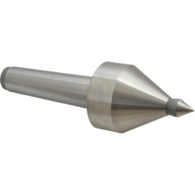 Royal MT4 Taper Shank, 2-1/2 Head Diam 5,000 & 5,685 Lb Capacity Live Center 4,000 Max RPM, 2.6 Head Length, 5/8 Point Diam, 15/16 Point Len, 685 Lb Max Workpc, 7-15/16 OAL, 5/8 Tip Diam, Long Point 10834 – 01028372