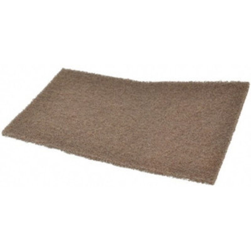 Standard Abrasives Aluminum Oxide Hand Pad Tan, 6 Wide x 9 Long, Nonwoven 7000121662 – 45397049