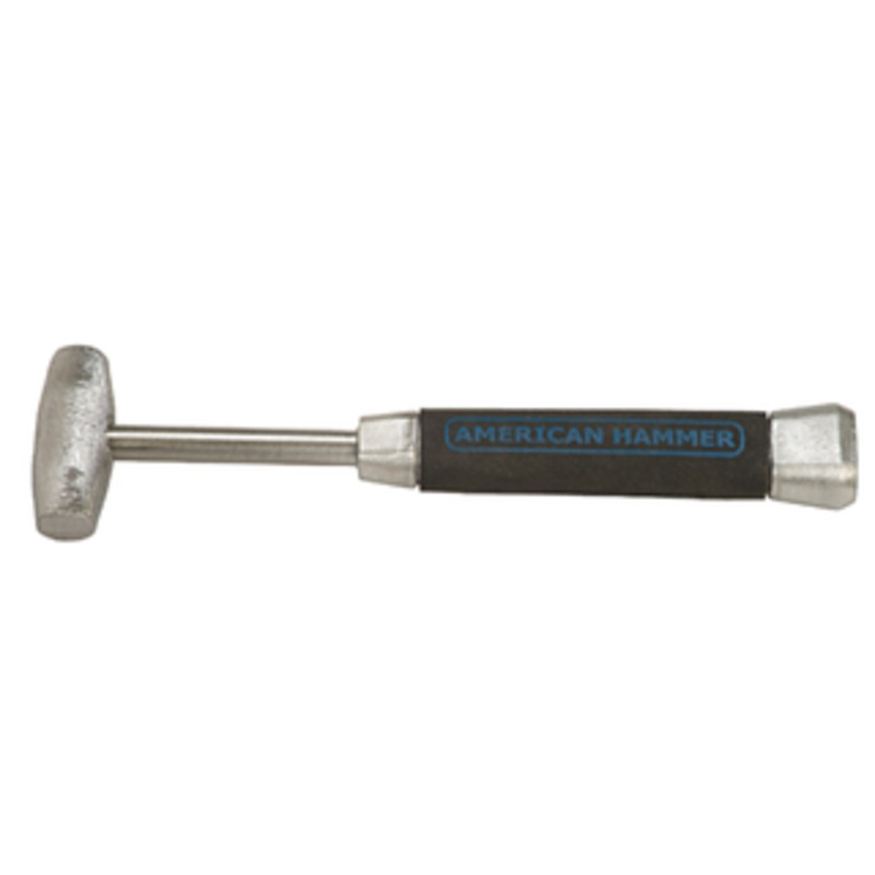 American Hammer Lead Alloy Head Tapered Hammer, 1 Face Diameter, 1.5 lbs. Head Weight, 12 Handle Length – AM15LNAG