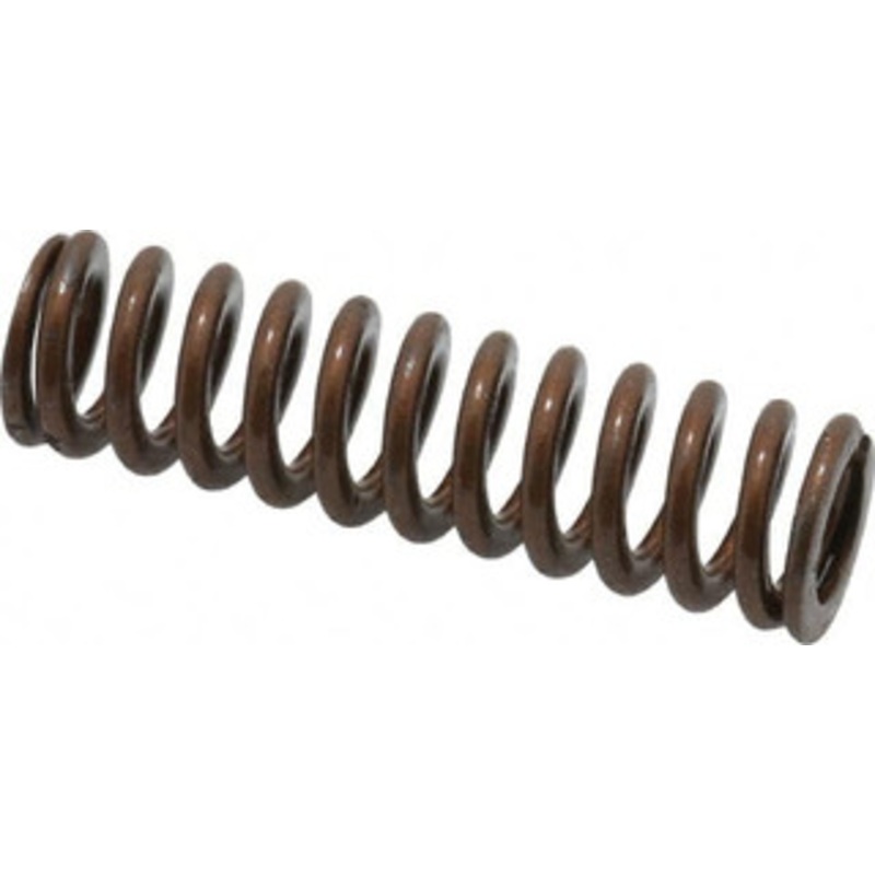 Associated Spring Raymond 1/2 Hole Diam, 9/32 Rod Diam, 1-3/4 Free Length, Gold Die Spring 72.5 Lb Max Deflection, 0.53 Max Deflection, Heavy Duty, Chromium Alloy Steel 105-207 – 07662380