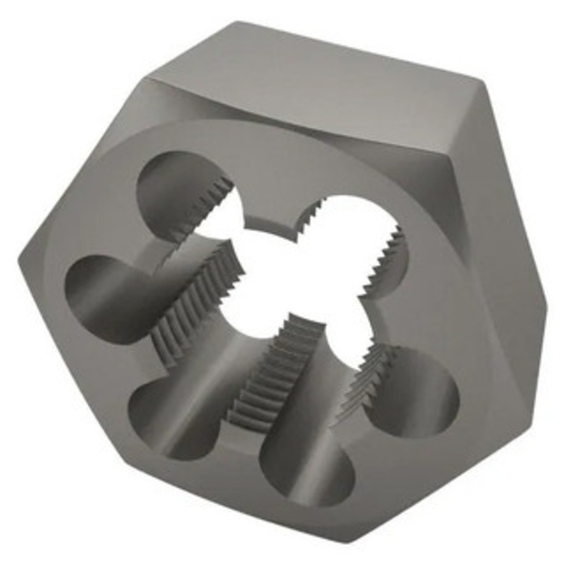Interstate Hex Rethreading Bolt Die, HSS, 1-1/8 – 12 UNF – 73-373-3