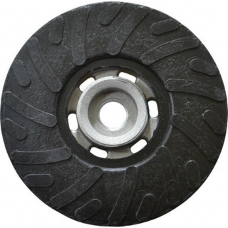 Made in USA 4-1/2 Diam Disc Backing Ribbed Backing Pad Soft Density, 13,000 RPM 8045F – 88098272