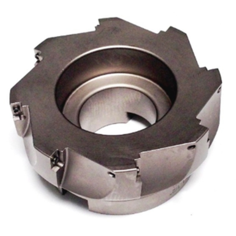 Precise 5 X 1-1/2 Bore 90 Degree APKT Indexable Face Mill, 8 Teeth – 2063-5000