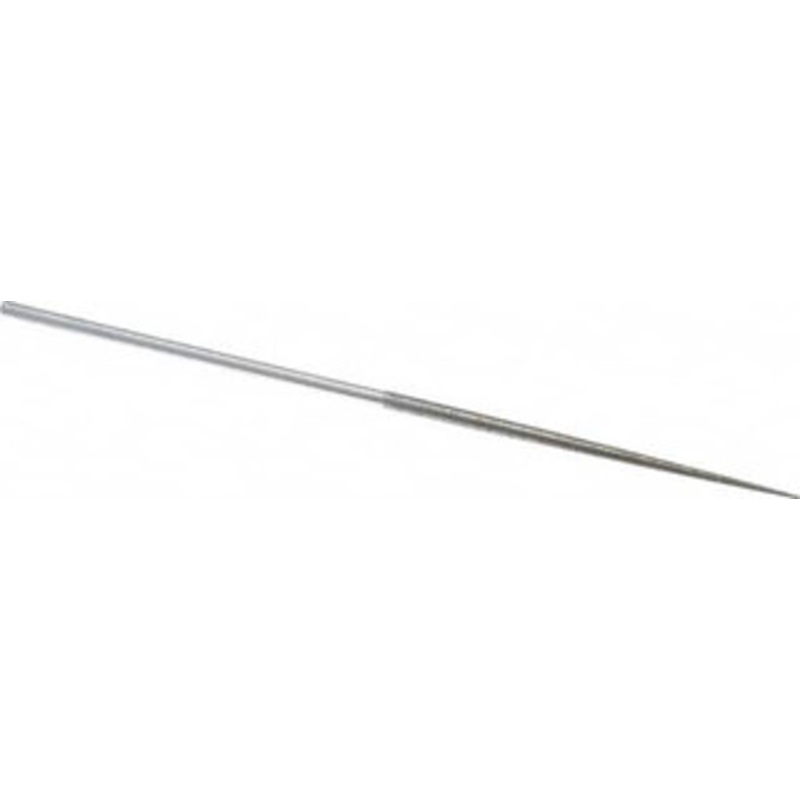Strauss & Co. 5-1/2 OAL Fine Round Needle Diamond File 1/8 Wide x 1/8 Thick, 2-3/4 LOC, 91 Grit 2162 D91 – 05241781