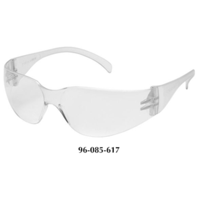 Pyramex Intruder Uncoated Clear Lens Safety Glasses S4110SUC