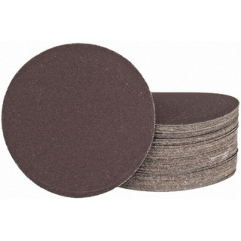 Tru-Maxx 4 Diam, 320 Grit Aluminum Oxide Adhesive PSA Disc Extra Fine Grade, X Weighted Cloth Backing, For Right Angle/Vertical Shaft Portable Grinders 7000400-320 – 78280823