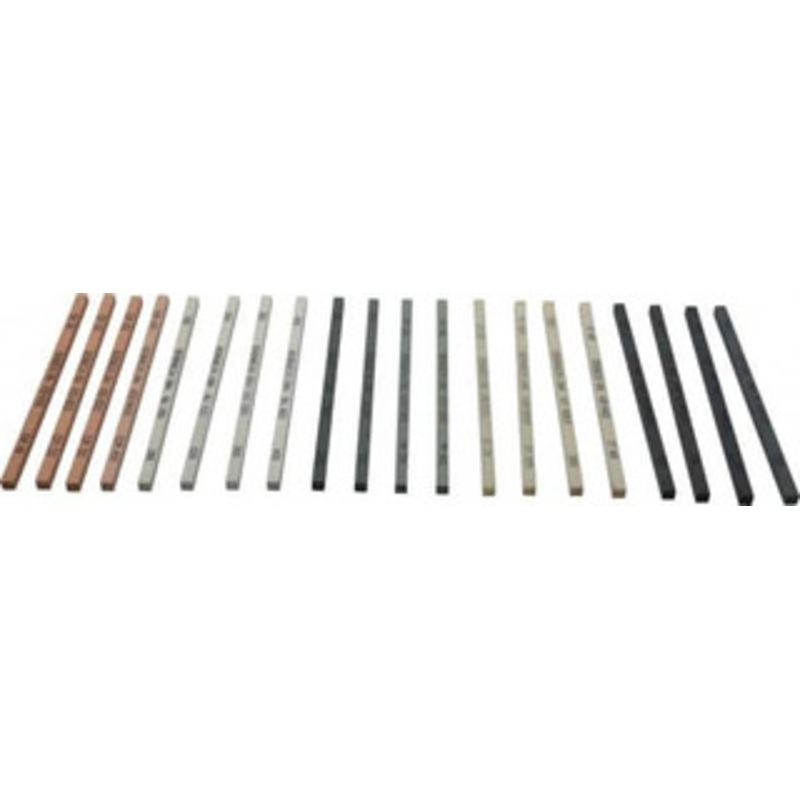 Value Collection 20 Piece Aluminum Oxide & Silicon Carbide Polishing Stone Kit Very Fine, Extra Fine & Super Fine 890-6312 – 05094727