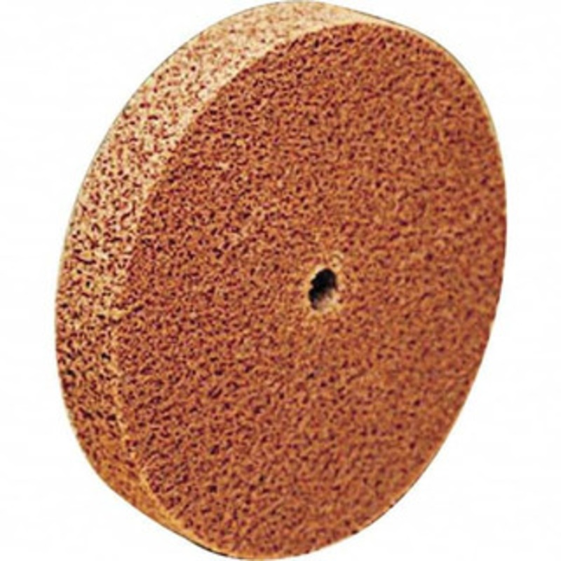3M 3 Diam, 1/4 Face Width, 1/4 Center Hole, Fine Grade, Aluminum Oxide Deburring Wheel Unitized, Medium Density 5 Grade, 18,100 RPM 7100001111 – 00673665